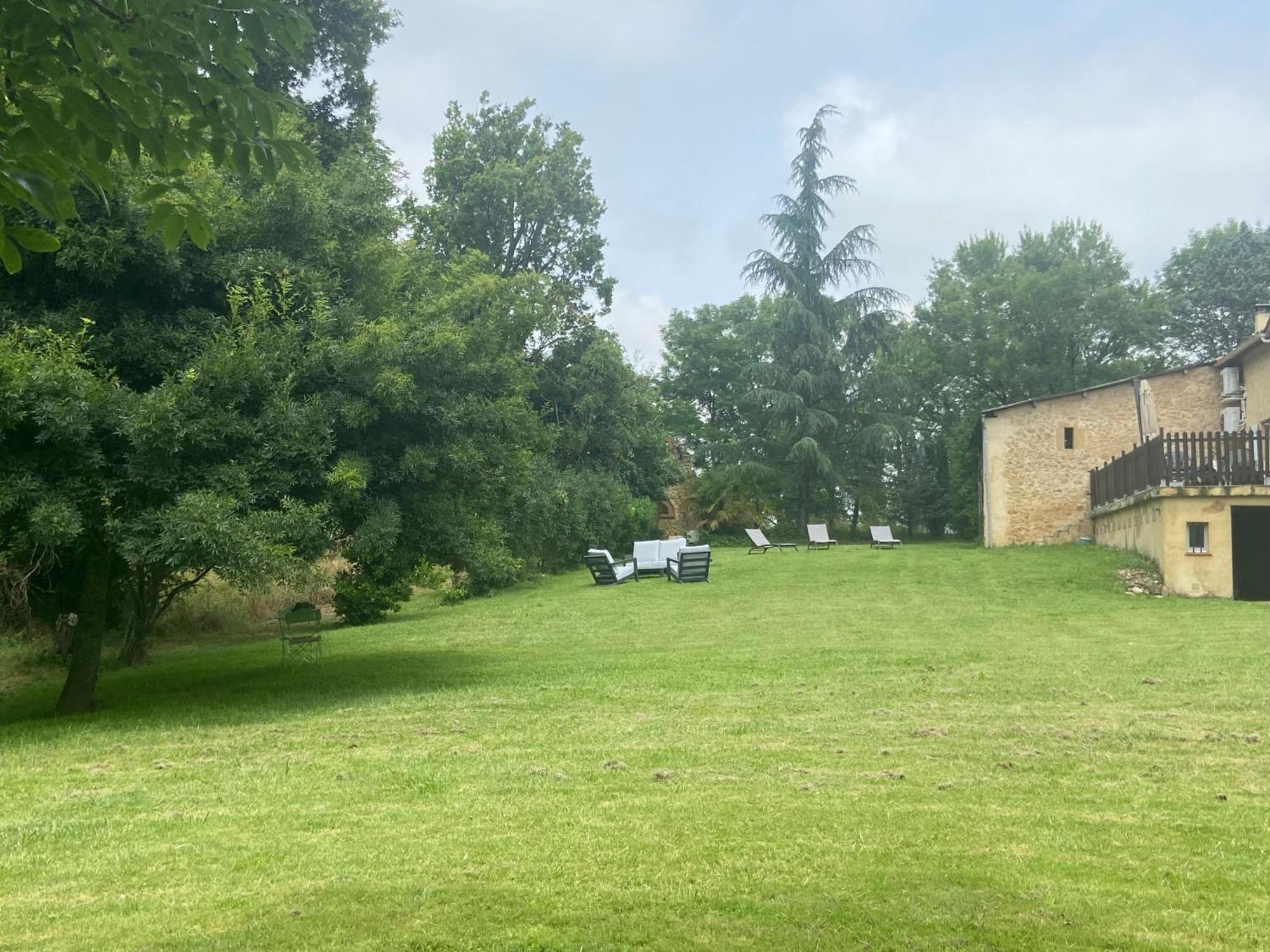 Hotel La Grange De Garac Saint-Christaud  Esterno foto